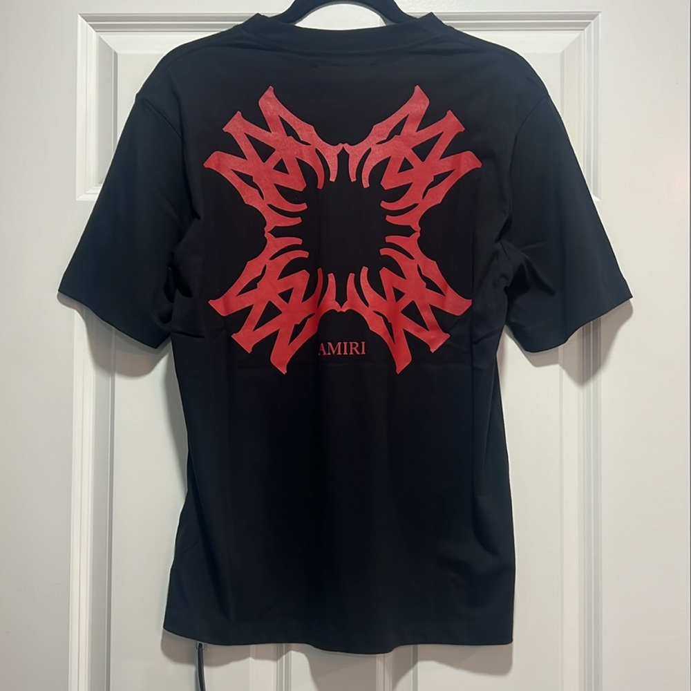 NWT Amiri Black MA Quad Shirt - Picture 4 of 9